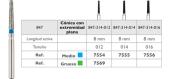 Fresas 847 014 FG Proclinic (3 u)