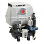 Compresor Cattani AC200Q 2 Cilindros + Secador + Insonorizacion